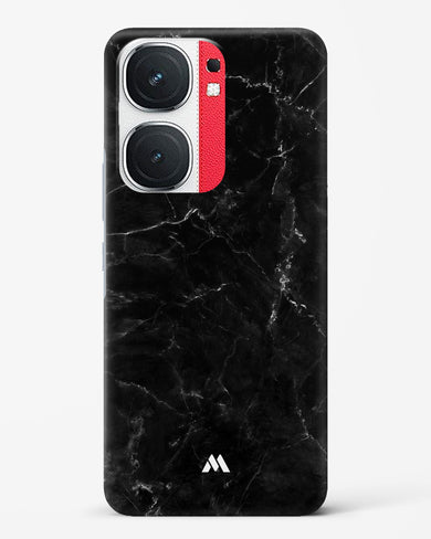 Marquina Black Marble Hard Case Phone Cover (Vivo)