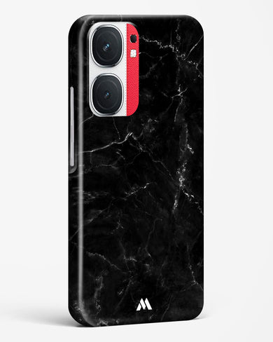 Marquina Black Marble Hard Case Phone Cover (Vivo)