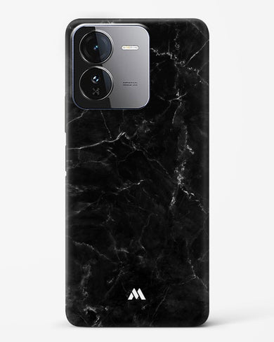 Marquina Black Marble Hard Case Phone Cover (Vivo)