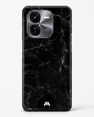 Marquina Black Marble Hard Case Phone Cover (Vivo)
