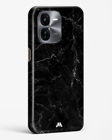 Marquina Black Marble Hard Case Phone Cover (Vivo)