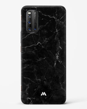 Marquina Black Marble Hard Case Phone Cover (Vivo)