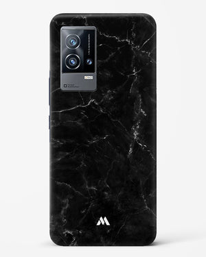 Marquina Black Marble Hard Case Phone Cover-(Vivo)