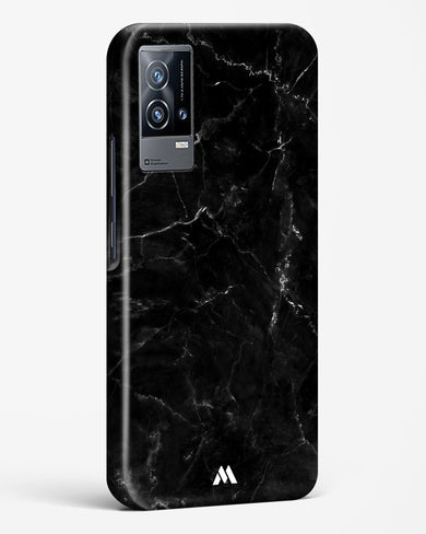 Marquina Black Marble Hard Case Phone Cover (Vivo)