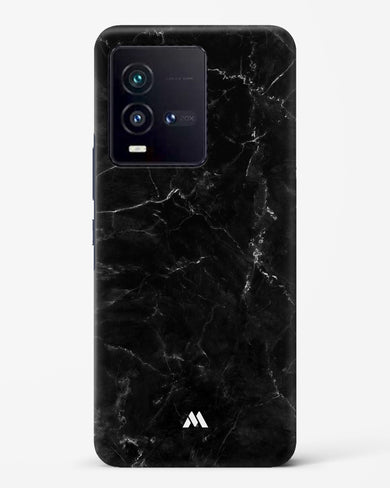 Marquina Black Marble Hard Case Phone Cover-(Vivo)