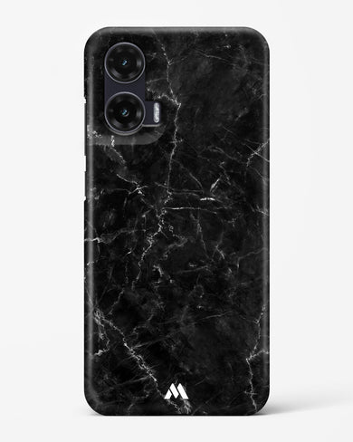 Portoro Black Marble Hard Case Phone Cover (Motorola)