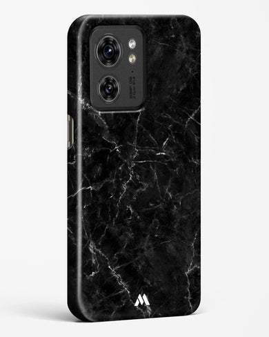 Portoro Black Marble Hard Case Phone Cover (Motorola)