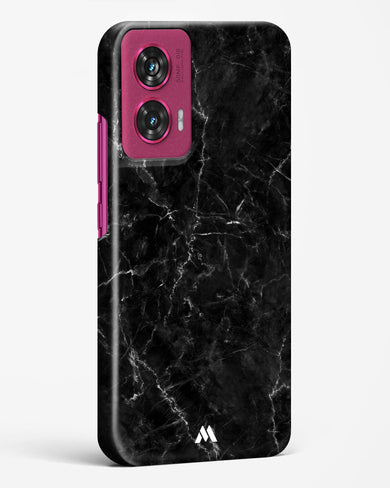 Portoro Black Marble Hard Case Phone Cover (Motorola)