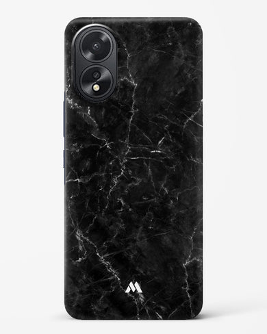 Portoro Black Marble Hard Case Phone Cover-(Oppo)