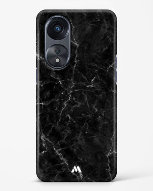 Portoro Black Marble Hard Case Phone Cover-(Oppo)