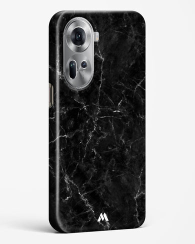 Portoro Black Marble Hard Case Phone Cover-(Oppo)