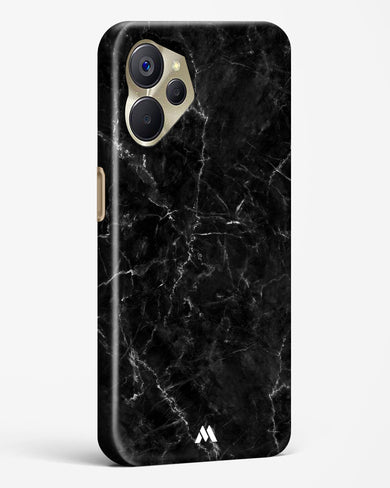 Portoro Black Marble Hard Case Phone Cover-(Realme)