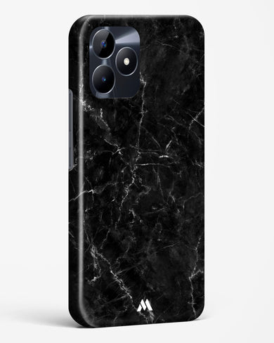 Portoro Black Marble Hard Case Phone Cover-(Realme)