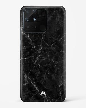 Portoro Black Marble Hard Case Phone Cover-(Realme)