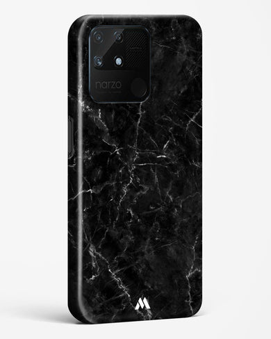 Portoro Black Marble Hard Case Phone Cover-(Realme)