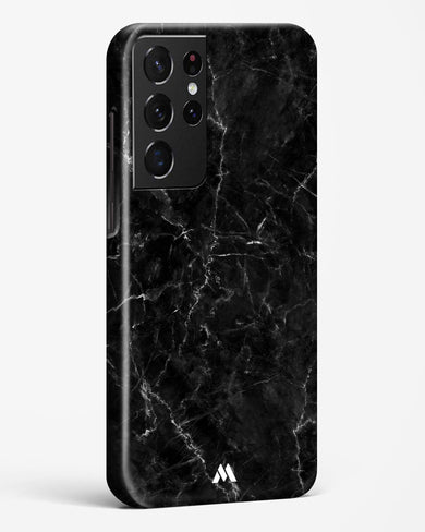 Portoro Black Marble Hard Case Phone Cover (Samsung)