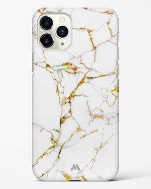 Calacatta White Marble Hard Case Phone Cover (Apple)
