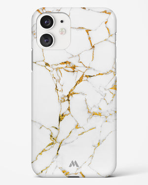 Calacatta White Marble Hard Case Phone Cover (Apple)