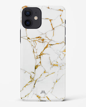 Calacatta White Marble Hard Case iPhone 12 Mini