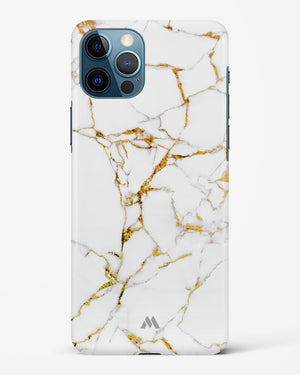 Calacatta White Marble Hard Case iPhone 12 Pro Max