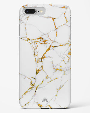 Calacatta White Marble Hard Case Phone Cover (Apple)