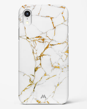 Calacatta White Marble Hard Case Phone Cover (Apple)