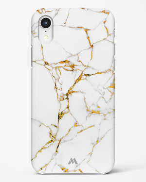 Calacatta White Marble Hard Case iPhone XR