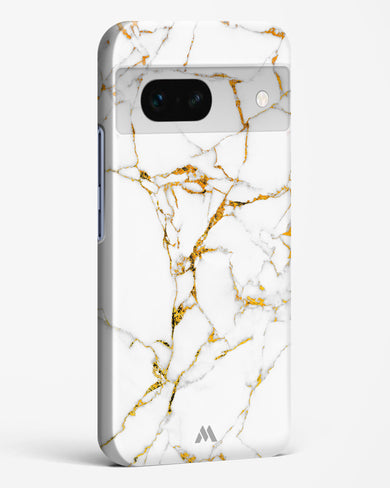 Calacatta White Marble Hard Case Phone Cover-(Google)