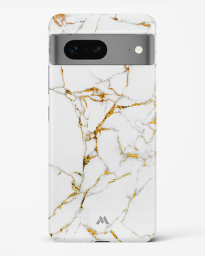 Calacatta White Marble Hard Case Phone Cover (Google)