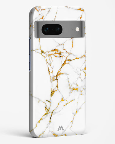 Calacatta White Marble Hard Case Phone Cover-(Google)