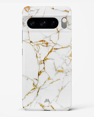 Calacatta White Marble Hard Case Phone Cover (Google)