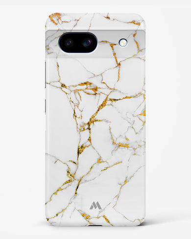 Calacatta White Marble Hard Case Phone Cover (Google)