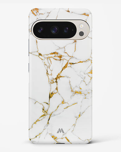 Calacatta White Marble Hard Case Phone Cover (Google)