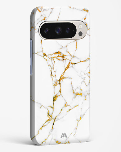 Calacatta White Marble Hard Case Phone Cover (Google)