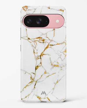 Calacatta White Marble Hard Case Phone Cover (Google)