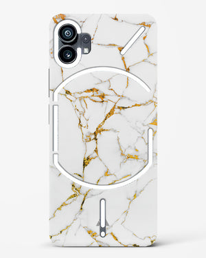 Calacatta White Marble Hard Case Nothing Phone 1