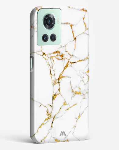 Calacatta White Marble Hard Case Phone Cover-(OnePlus)