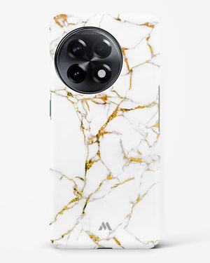Calacatta White Marble Hard Case Phone Cover (OnePlus)