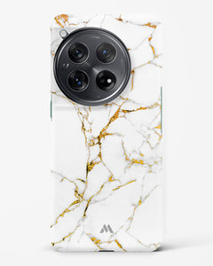 Calacatta White Marble Hard Case Phone Cover (OnePlus)