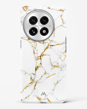 Calacatta White Marble Hard Case Phone Cover (OnePlus)