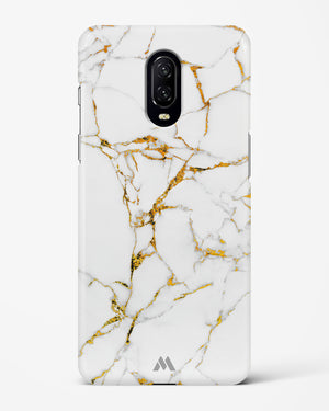 Calacatta White Marble Hard Case Phone Cover-(OnePlus)