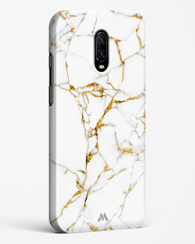 Calacatta White Marble Hard Case Phone Cover-(OnePlus)