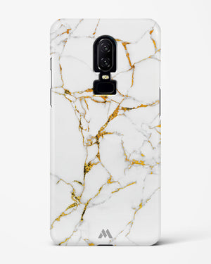 Calacatta White Marble Hard Case Phone Cover (OnePlus)