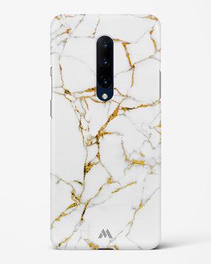 Calacatta White Marble Hard Case Phone Cover (OnePlus)