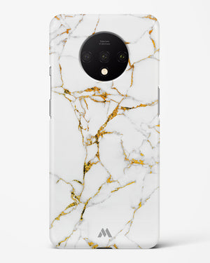 Calacatta White Marble Hard Case Phone Cover-(OnePlus)