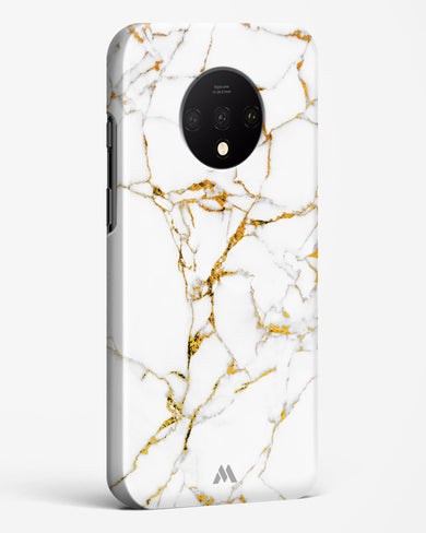 Calacatta White Marble Hard Case Phone Cover-(OnePlus)