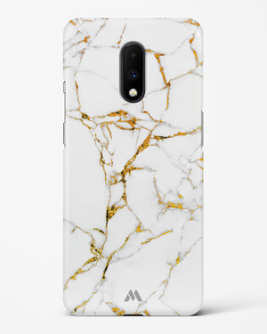 Calacatta White Marble Hard Case Phone Cover (OnePlus)