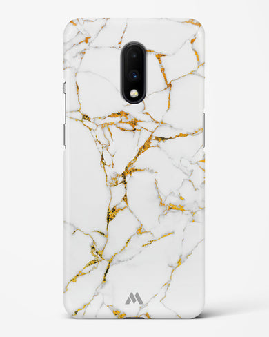 Calacatta White Marble Hard Case Phone Cover (OnePlus)