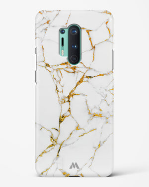 Calacatta White Marble Hard Case Phone Cover (OnePlus)