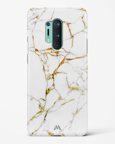 Calacatta White Marble Hard Case Phone Cover-(OnePlus)